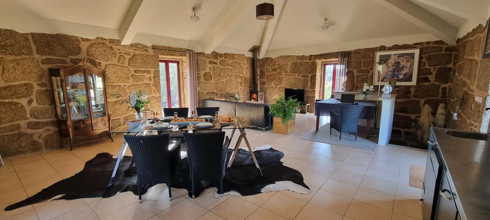 Quinta Da Adarnela Apartment Lagares da Beira ภายนอก รูปภาพ