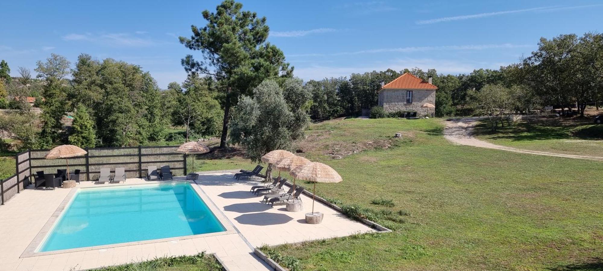 Quinta Da Adarnela Apartment Lagares da Beira ภายนอก รูปภาพ