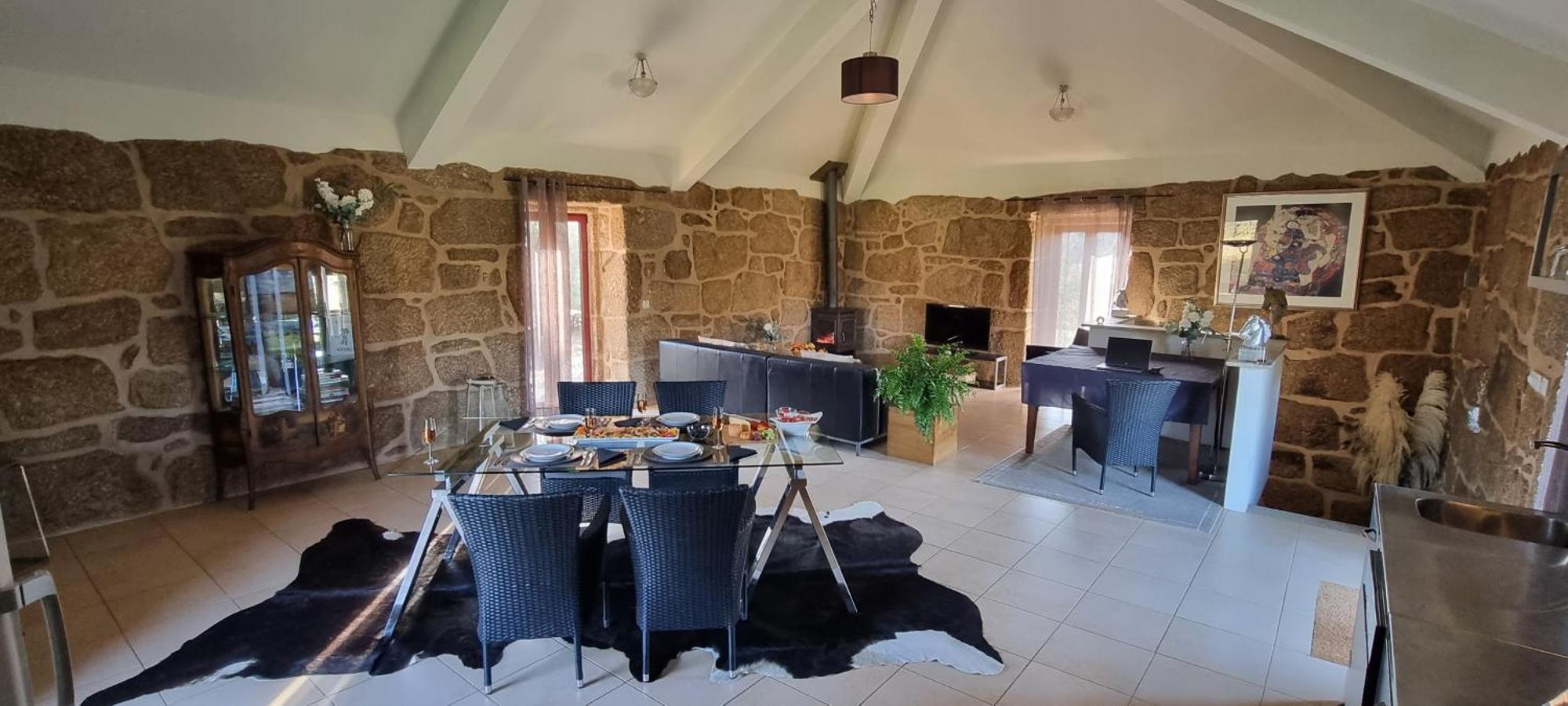 Quinta Da Adarnela Apartment Lagares da Beira ภายนอก รูปภาพ