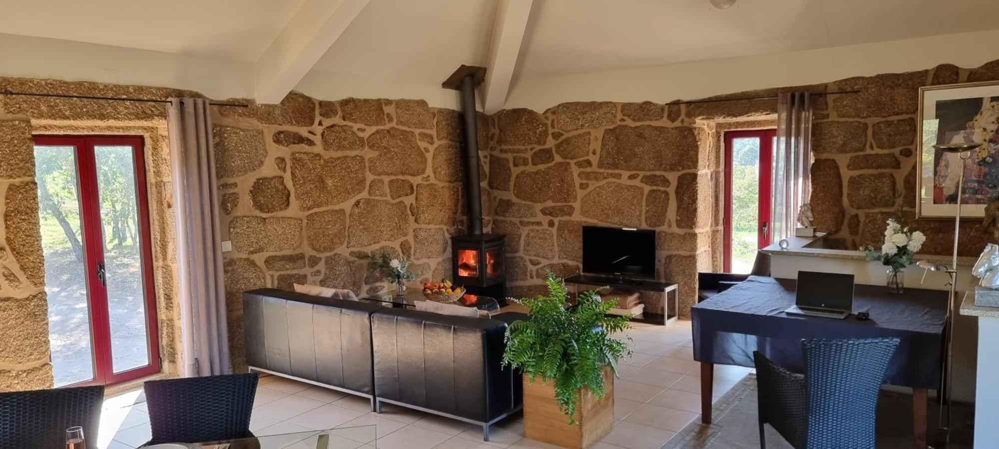 Quinta Da Adarnela Apartment Lagares da Beira ภายนอก รูปภาพ